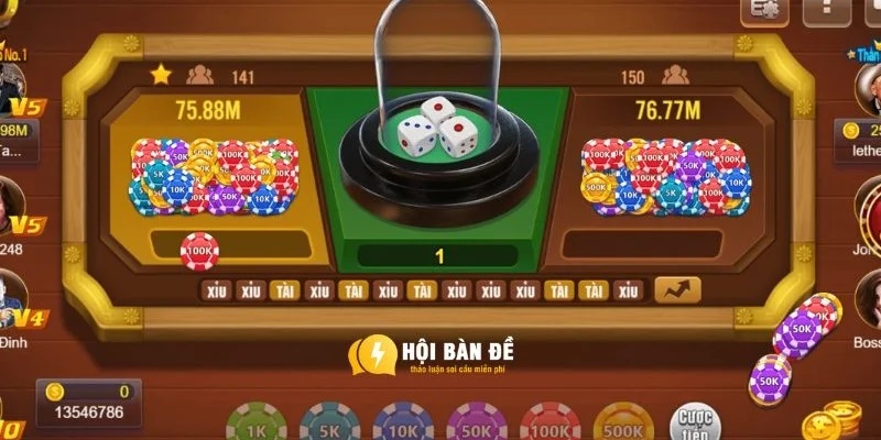 Chơi game tài xỉu online nhà cái 77bet miễn phí